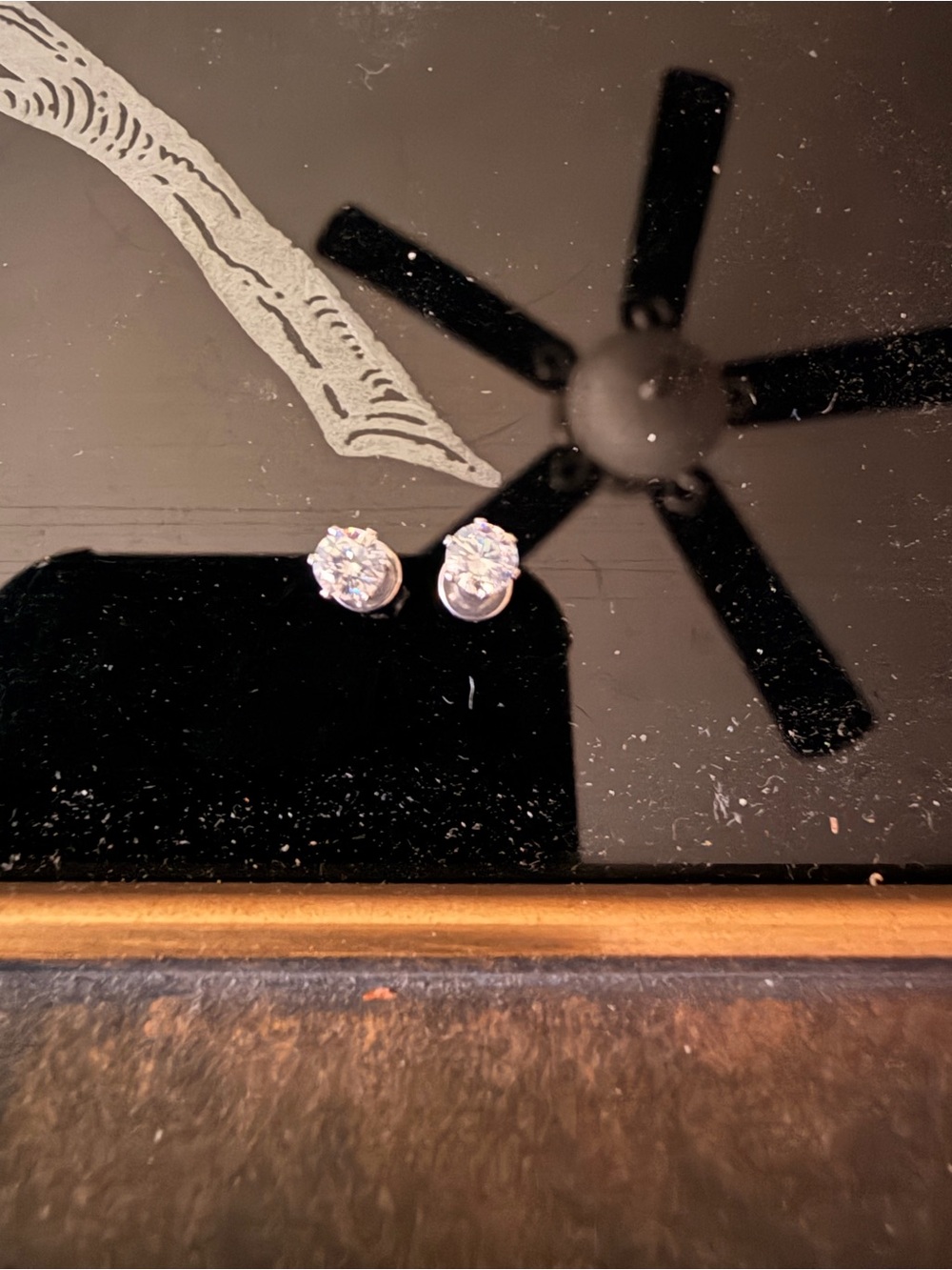 Classic Round CZ Stud Earrings - Silver Tone